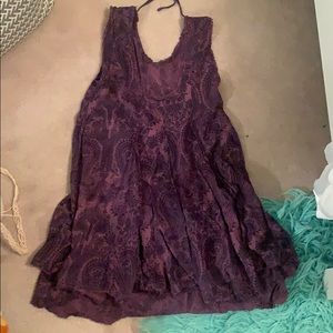 Purple sundress